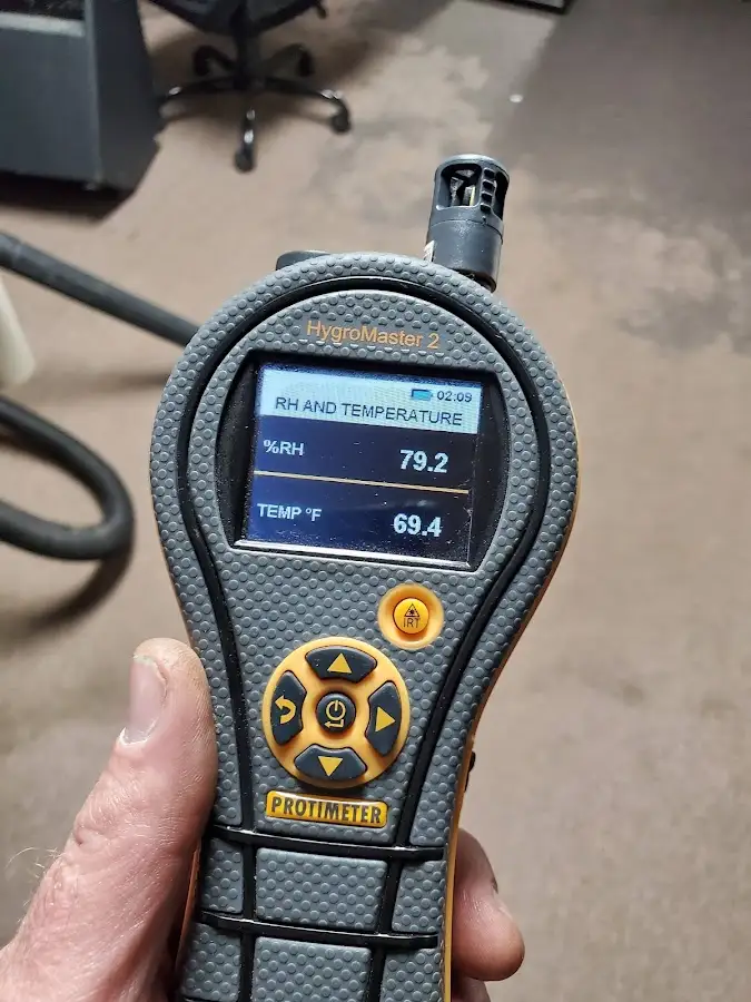 Moisture meter humidity assessment for Fire & Smoke Damage Restoration in Live Oak